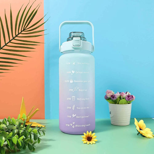 68 Oz Water Bottle with Time Marker – Stay Hydrated All Day