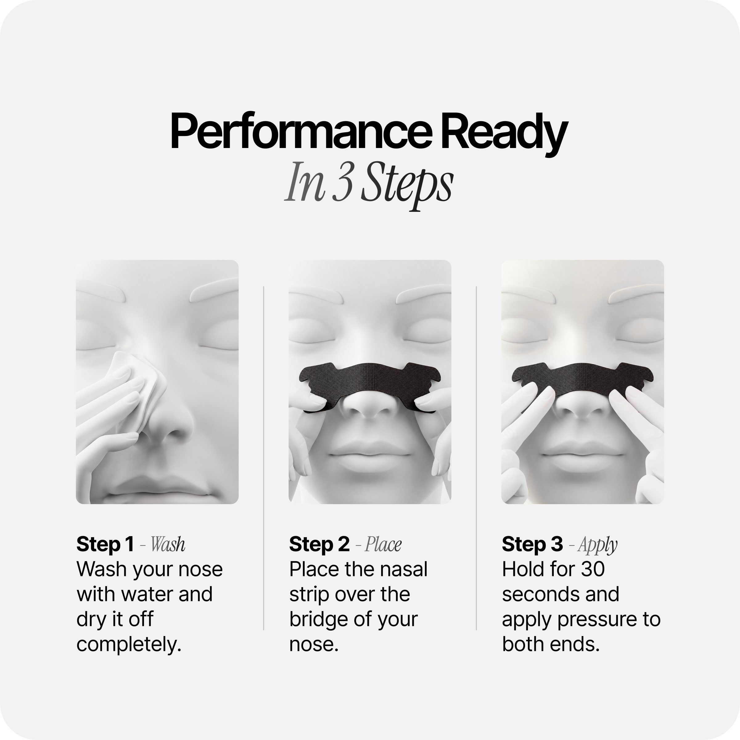 Black Nasal Strips – Breathe Better, Sleep Deeper & Train Harder