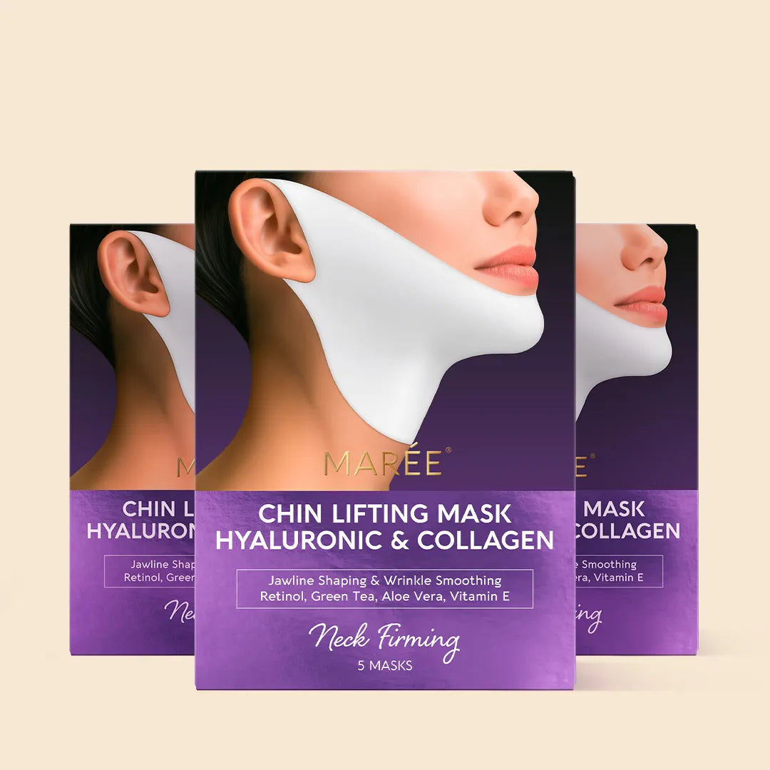 Hyaluronic Acid V-Line Lifting Mask – Sculpt Jawline & Firm Neck Skin