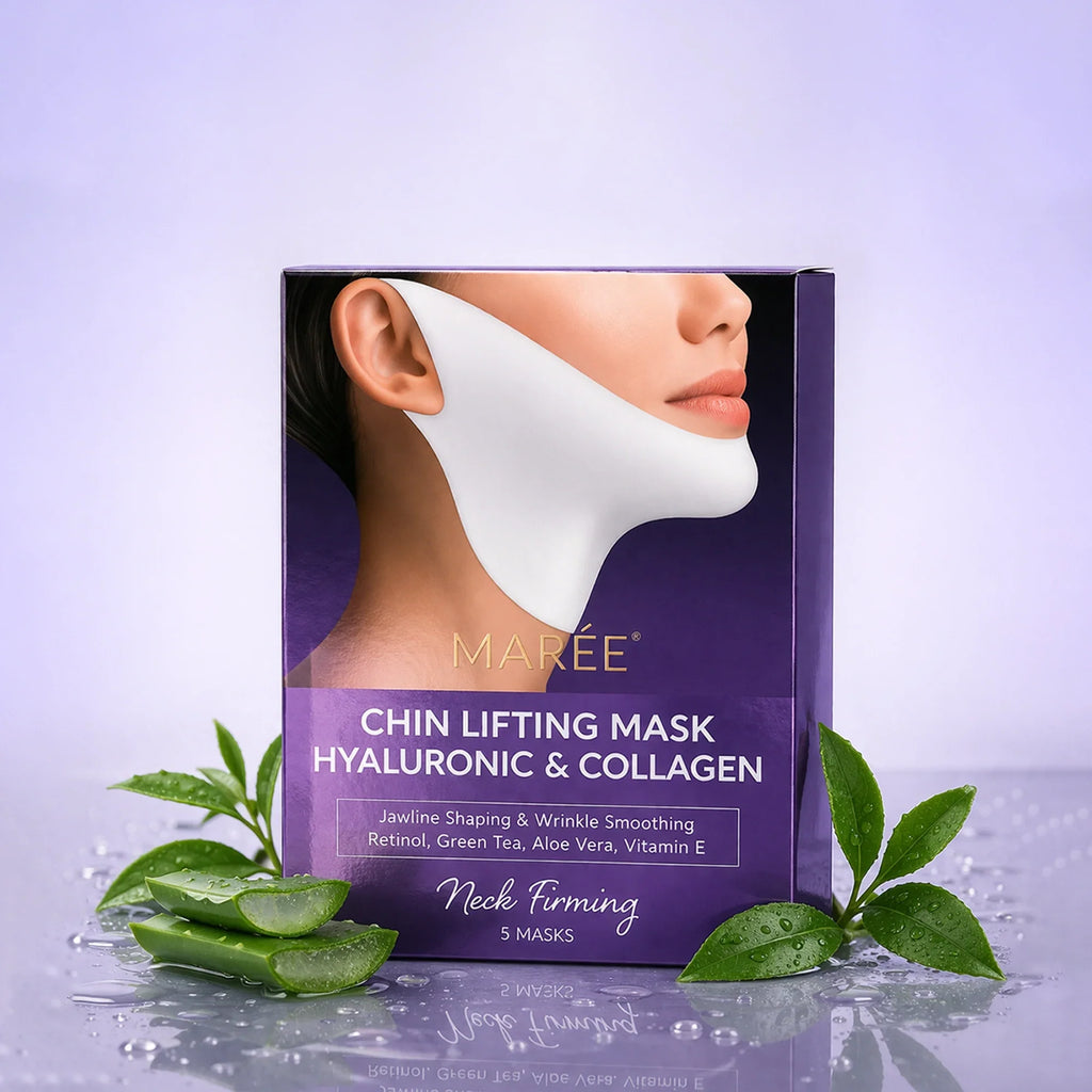 Hyaluronic Acid V-Line Lifting Mask – Sculpt Jawline & Firm Neck Skin