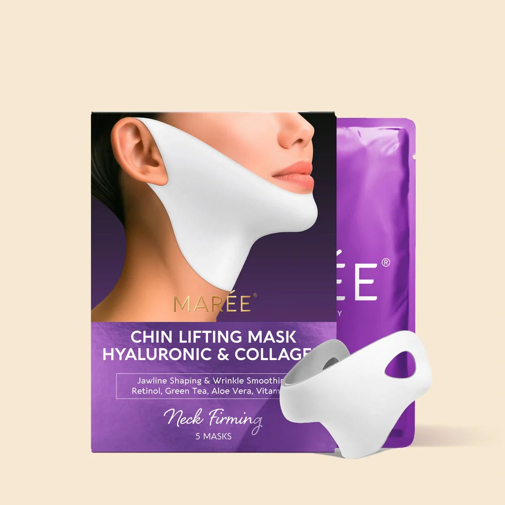 Hyaluronic Acid V-Line Lifting Mask – Sculpt Jawline & Firm Neck Skin