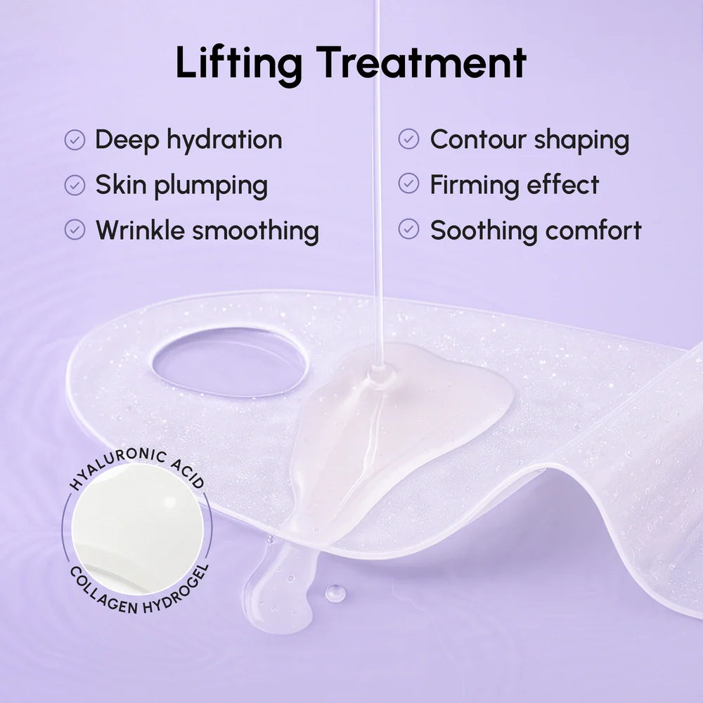 Hyaluronic Acid V-Line Lifting Mask – Sculpt Jawline & Firm Neck Skin